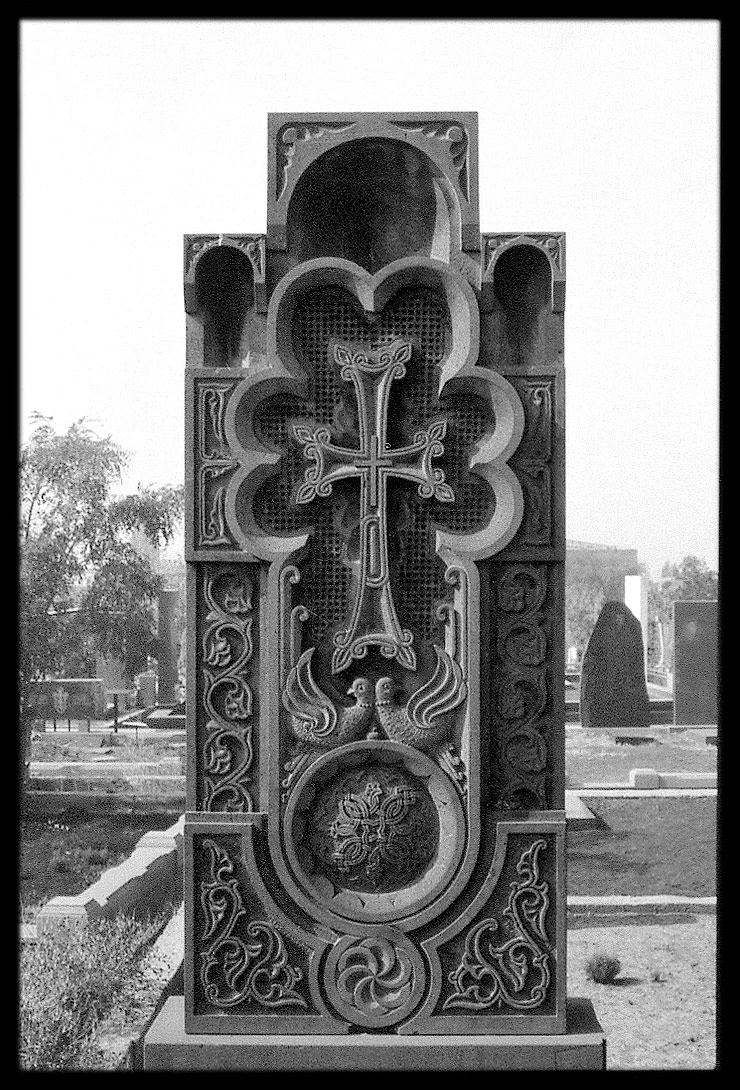 Gravestone, Yerevan, 1999