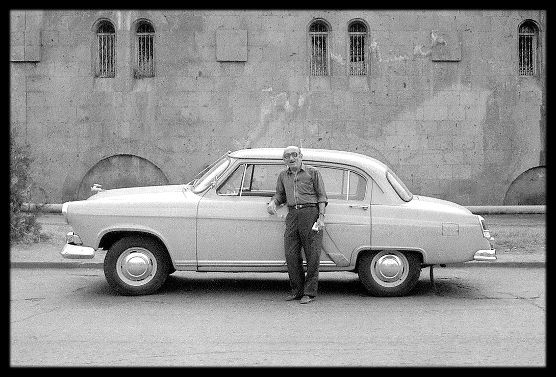 Proud car owner, Yerevan, 1999