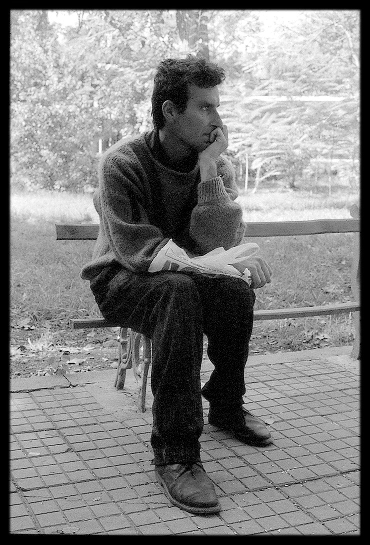 Thinking man, Yerevan, 1999