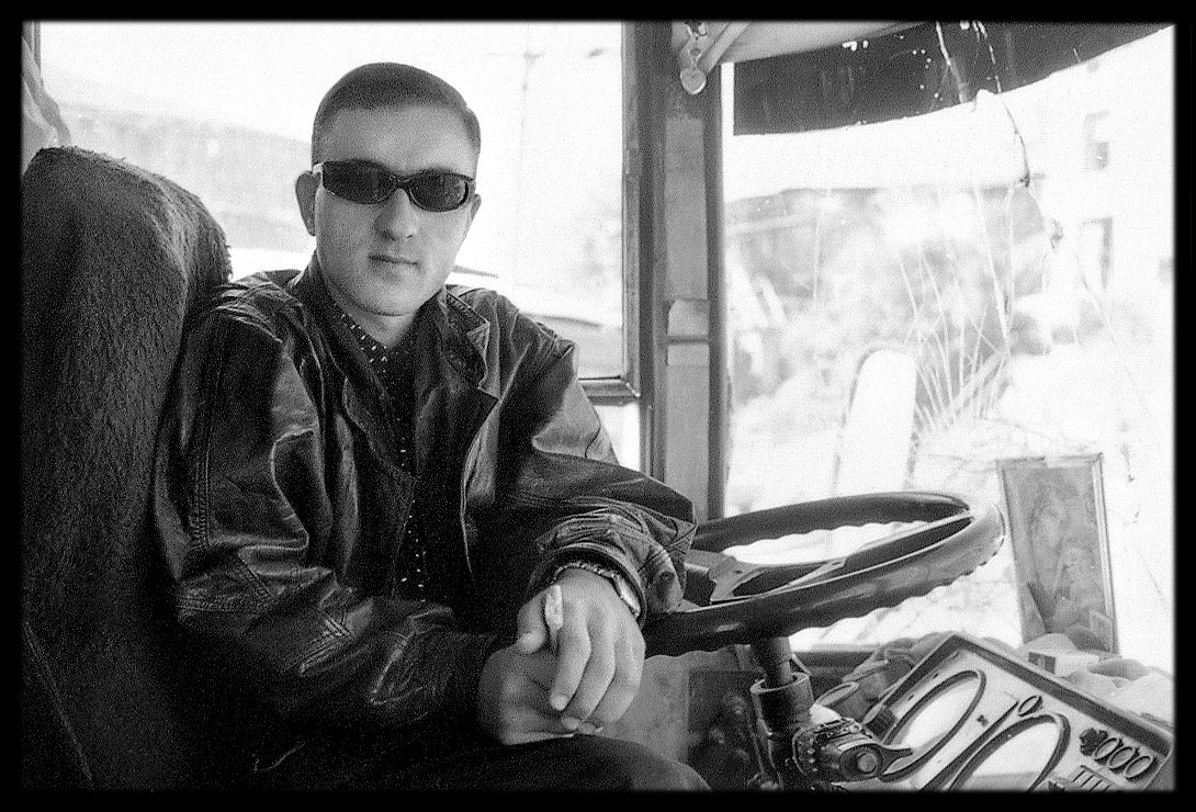 Bus driver, Yerevan, 1999