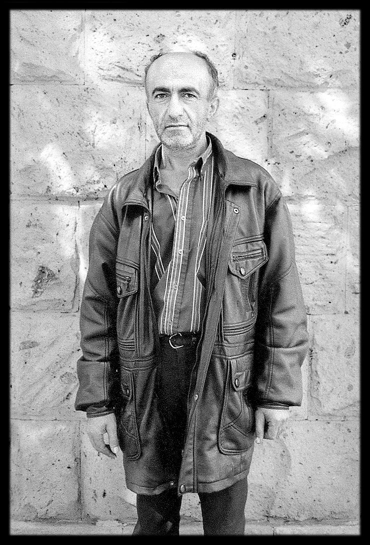 Sad man, Yerevan, 1999