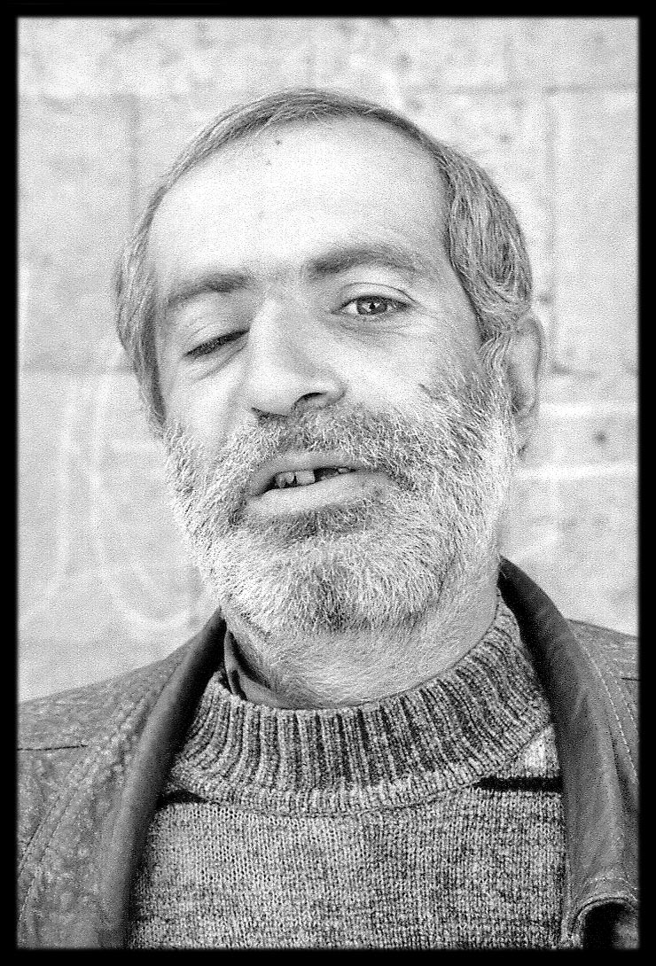 One eyed drunk, Yerevan, 1999